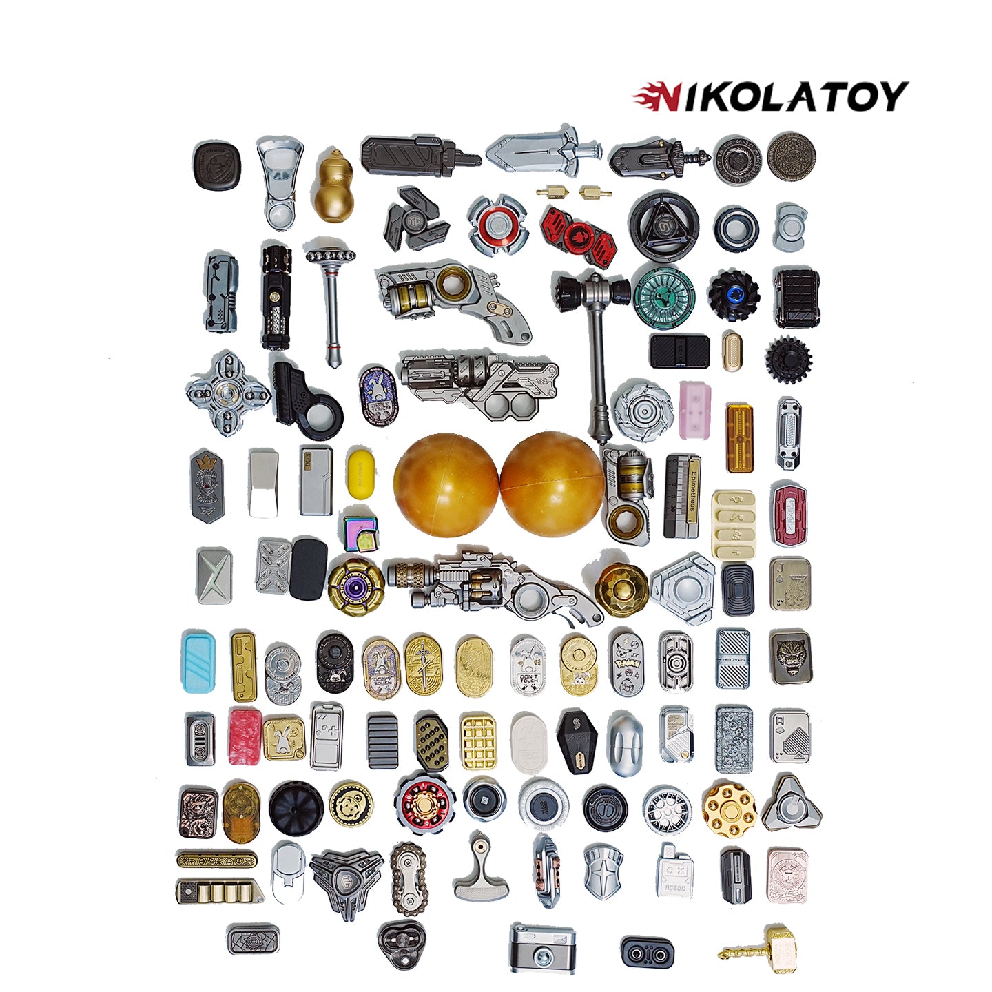 NIKOLATOY® EDC fidgets toy Mystery Golden Eggs
