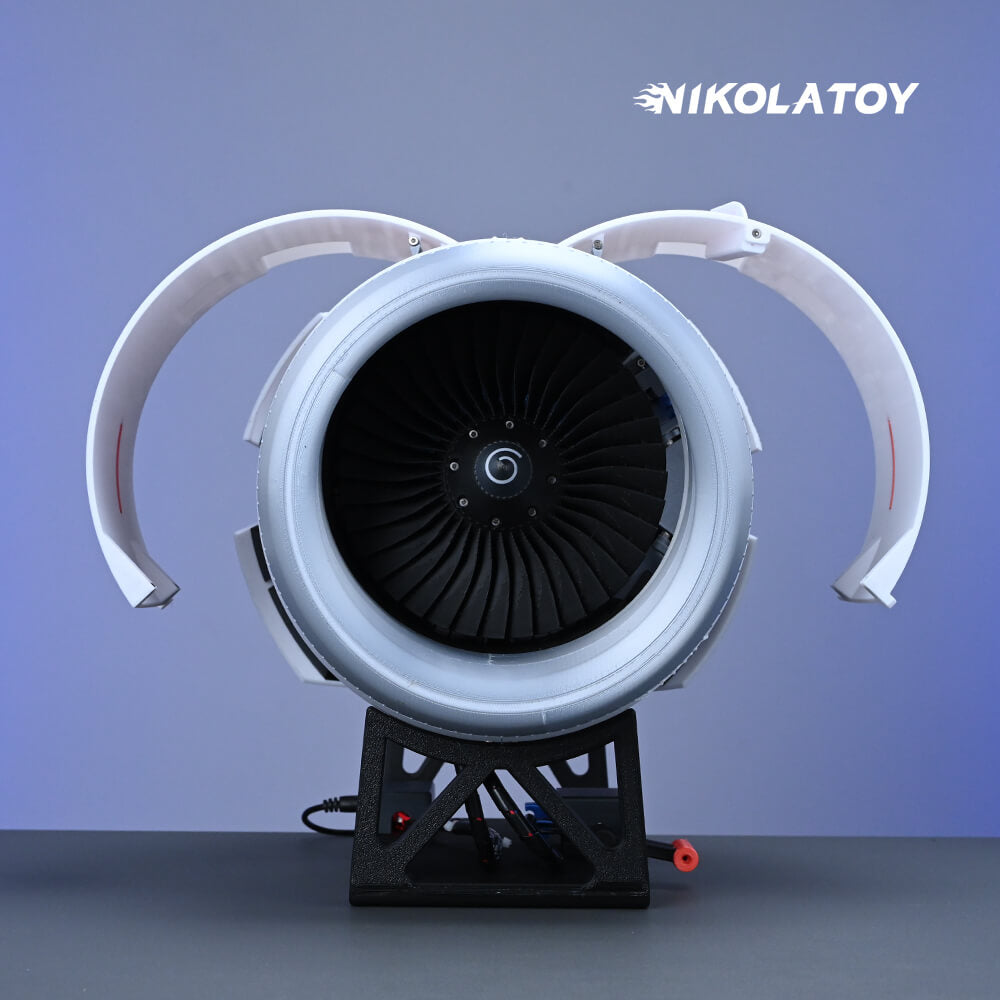 CFM56-5B Clamshell  Reverse Thrust Engine Model