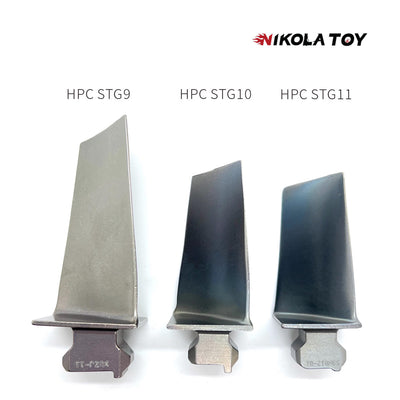 Turbojet Engine HPC Blade Ornament