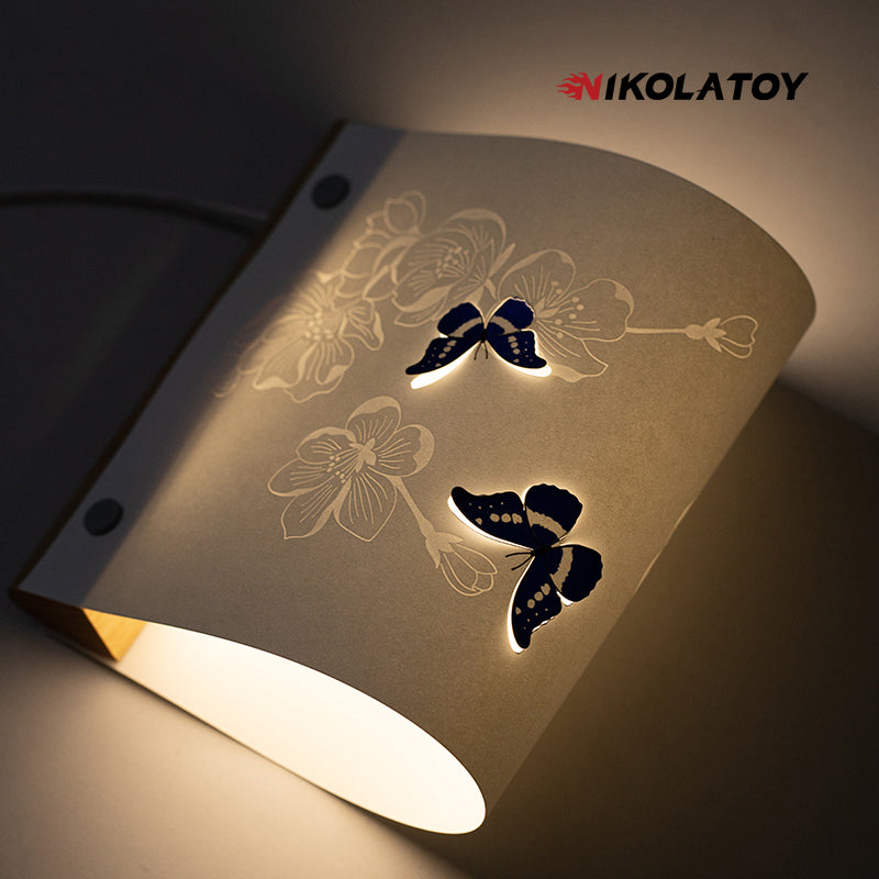 Butterfly Glow Paper Lamp
