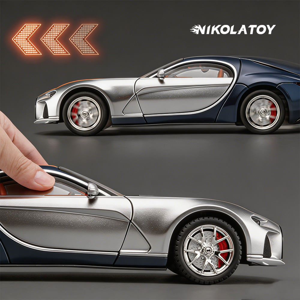 Alloy 1/24 Bugatti Atlantic Model Car – NIKOLATOY
