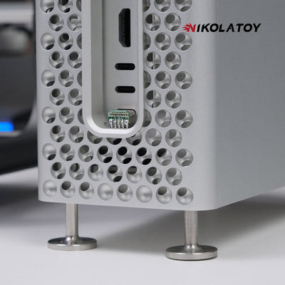 Modular Alloy Magnetic Suction Macmini Protective Shell