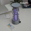 NIKOLATOY®Creative EDC Spinning Pinball RGB Desktop Night Light