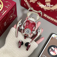 NikolaToy™ & Marvel Iron Man Mech Bluetooth Noise cancelling Earphones