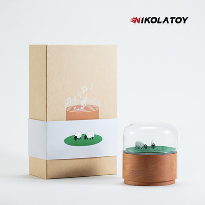Magnetic Sand Scene Music Box