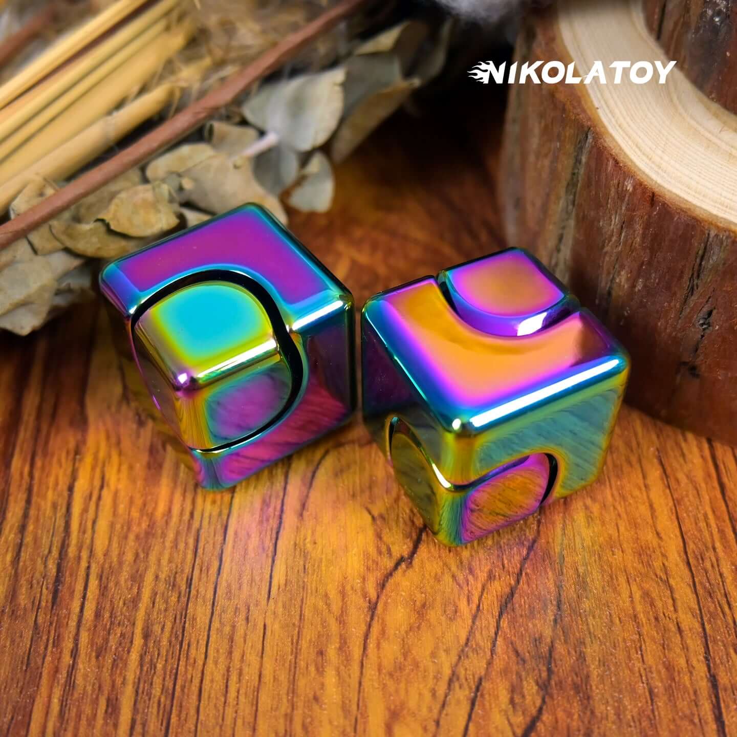 EDC Fidget Toys - Square Spinning Top
