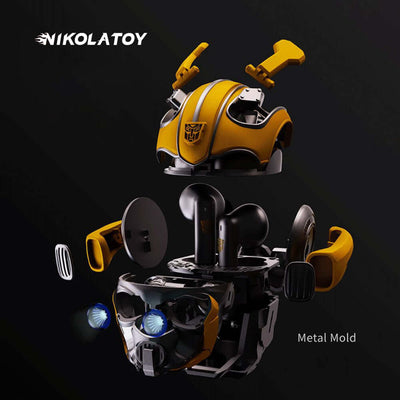 Transformers Bumblebee Wireless Charging Earphones