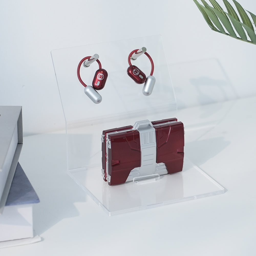 Iron Man 2 Briefcase Suit Open Ear Bluetooth Headphones
