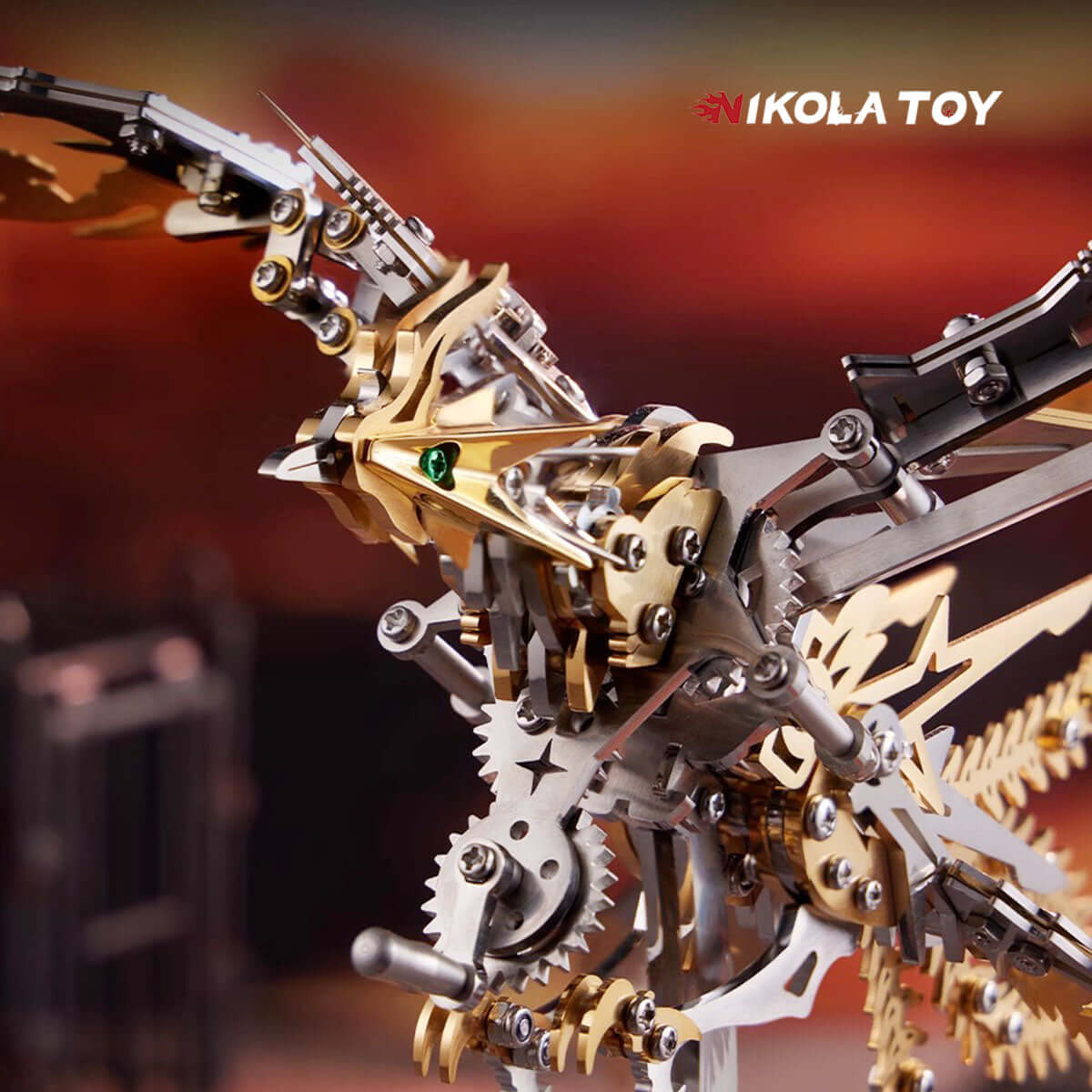 Mechanical Species - Phoenix (3D Metal Puzzle) – NIKOLATOY
