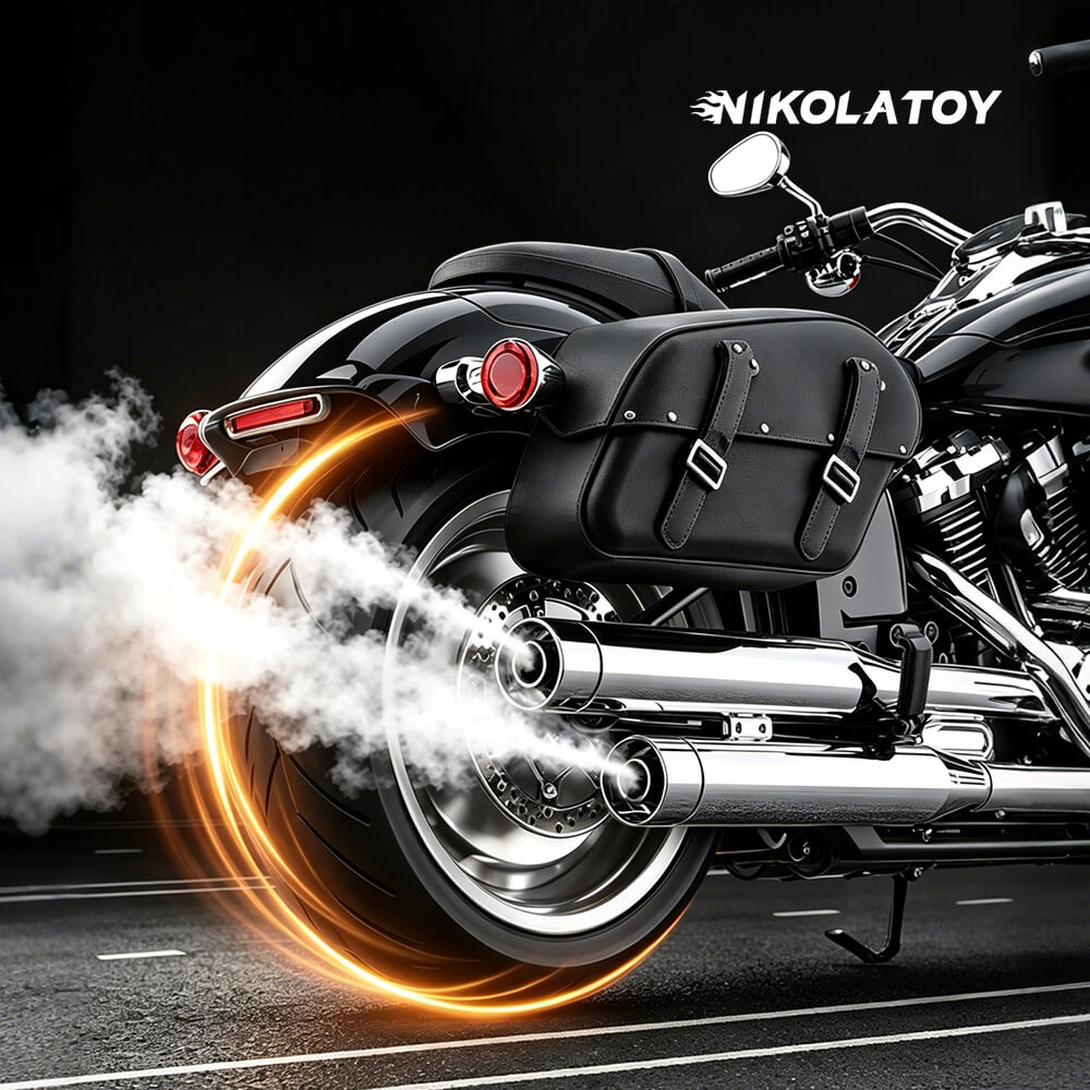1/6 Harley Fat Boy Alloy Dynamic Motorcycle Model