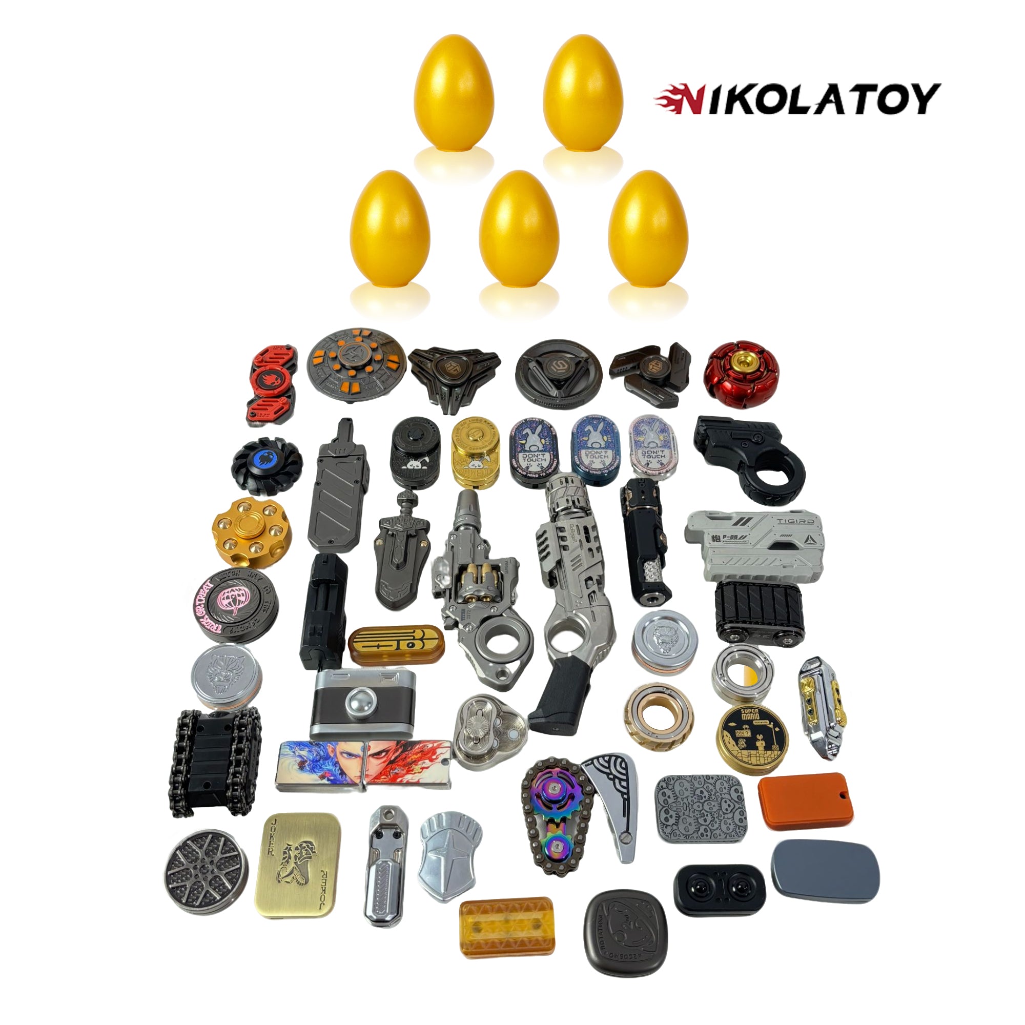 NIKOLATOY® EDC fidgets toy Mystery Golden Eggs