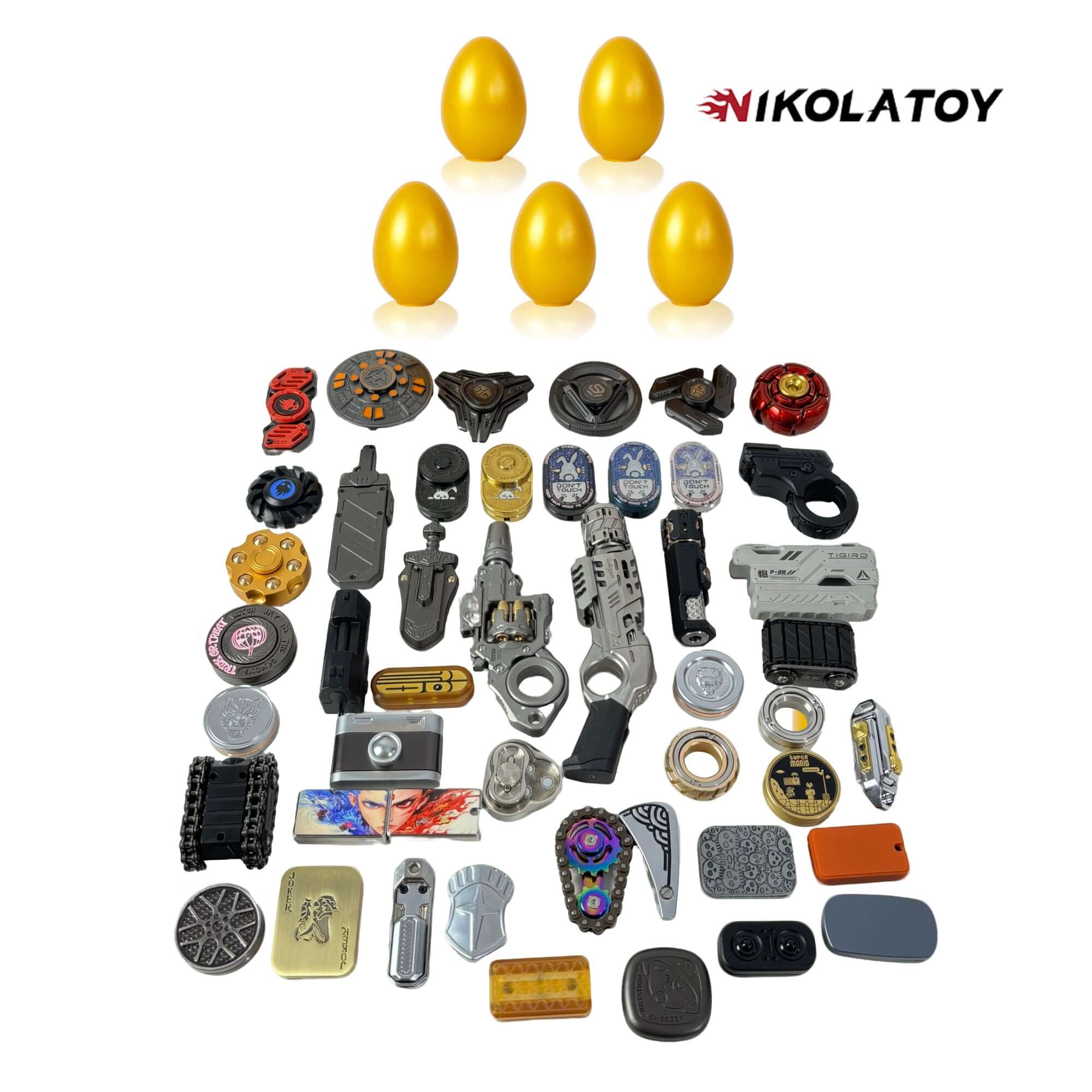 EDC Fidgets Toy Mystery Golden Eggs