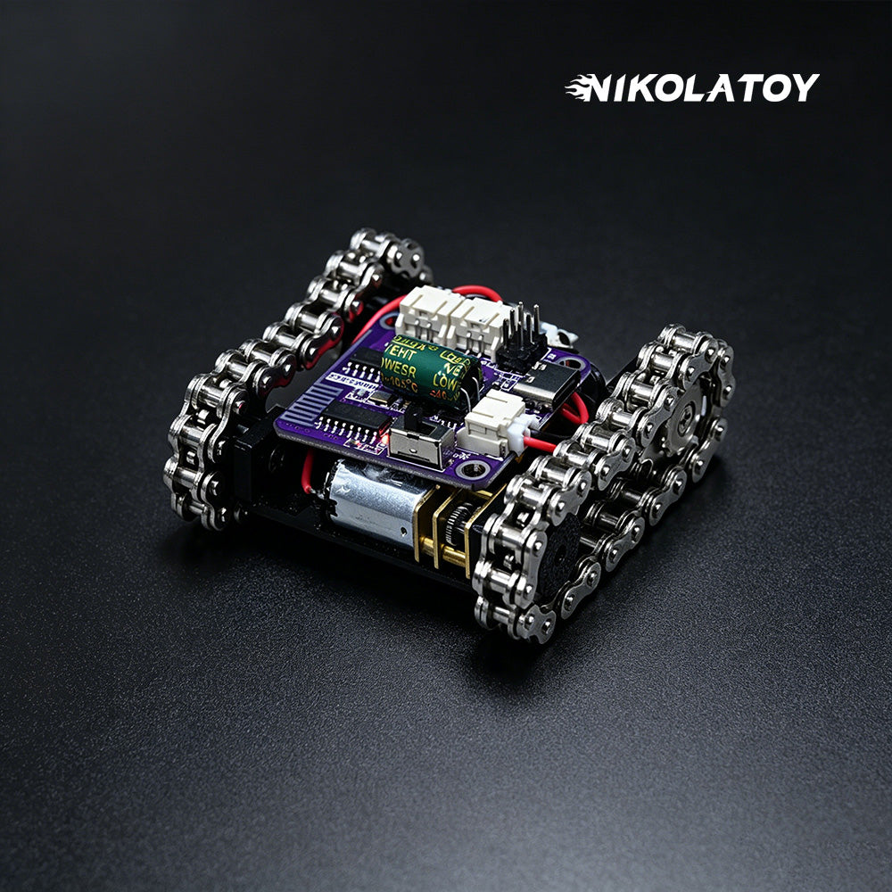 Mini Programmable Metal RC Robot Tank