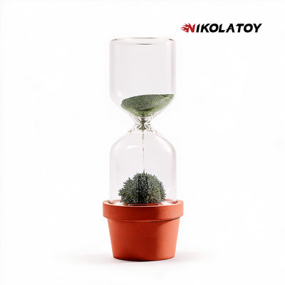 Calming Magnetic Hourglass Planter