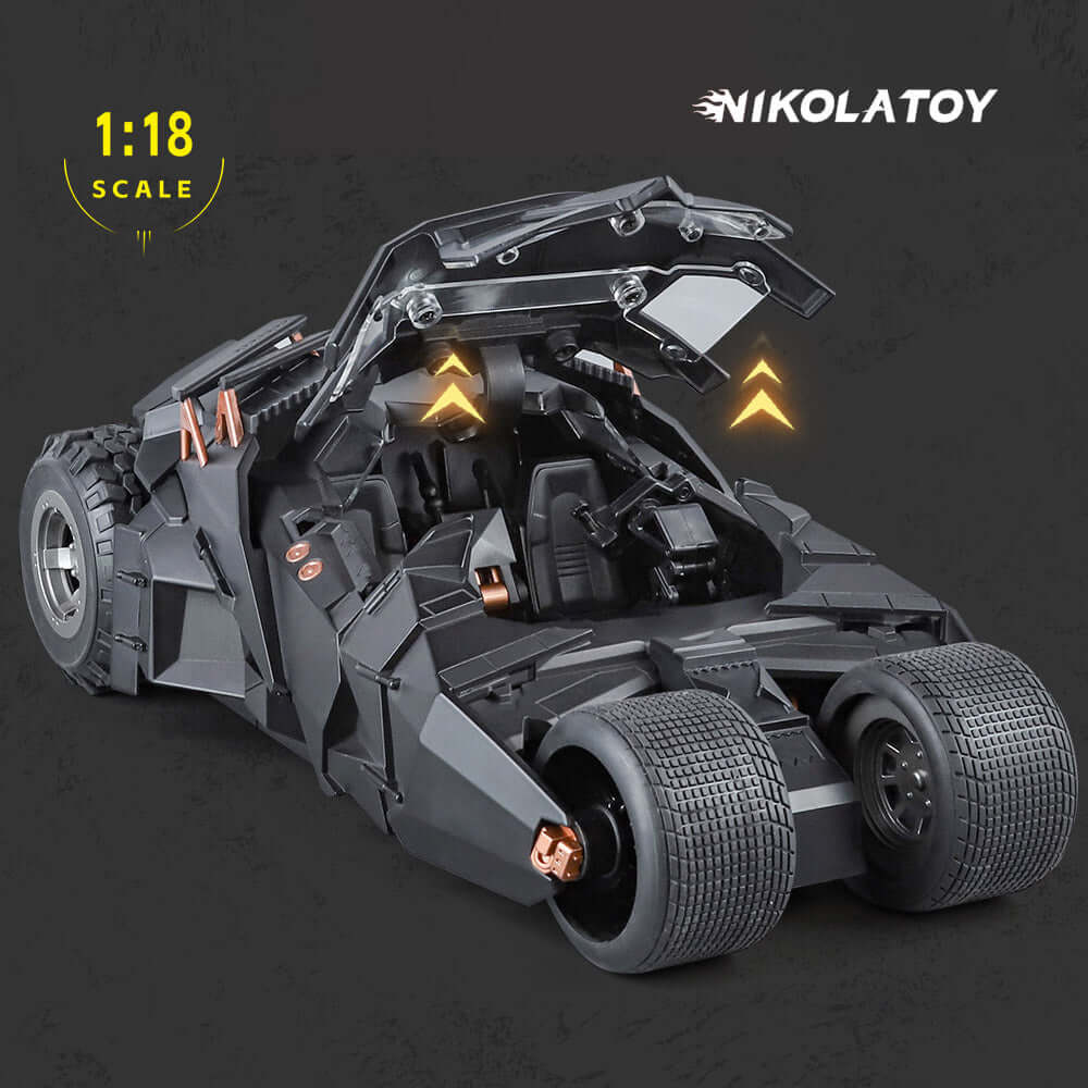Authorized 1:18 Alloy Batmobile Model