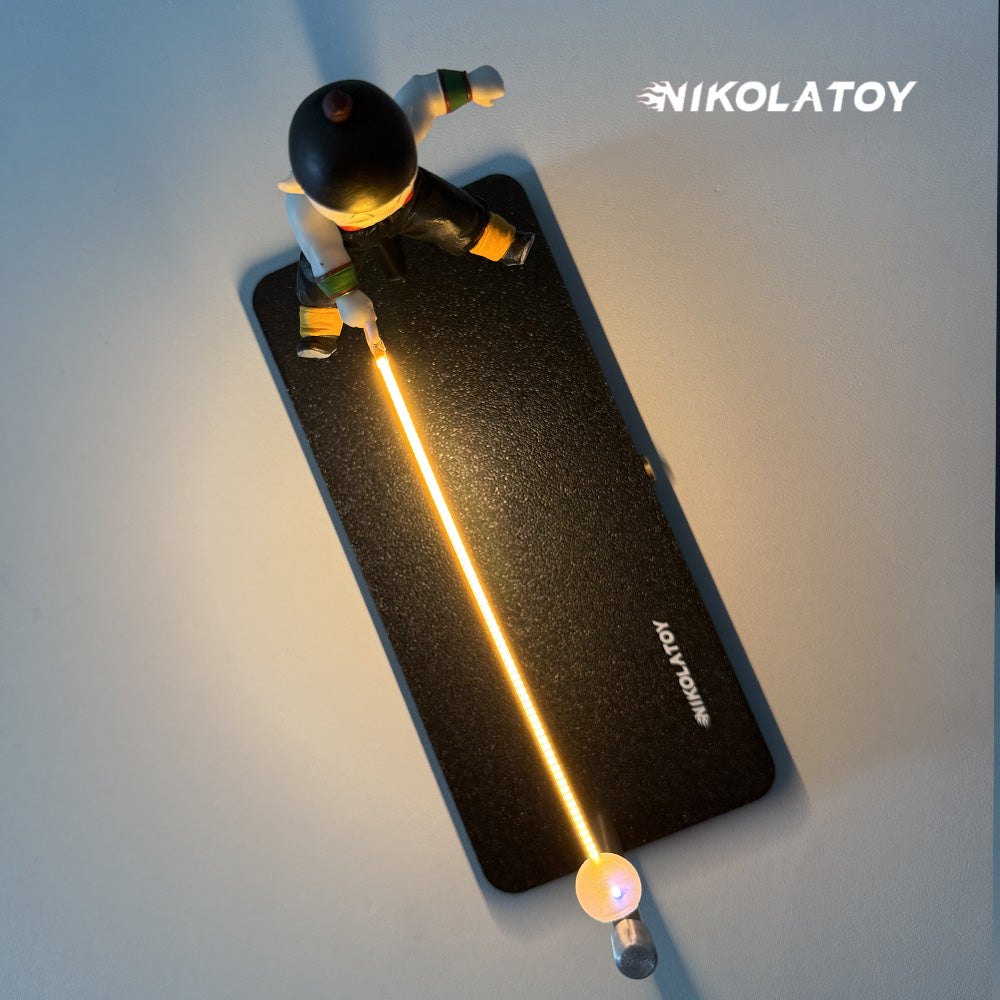 NIKOLATOY®Dragon Ball Z Chiaotzu Magnetic Nightlight - Dodonpa