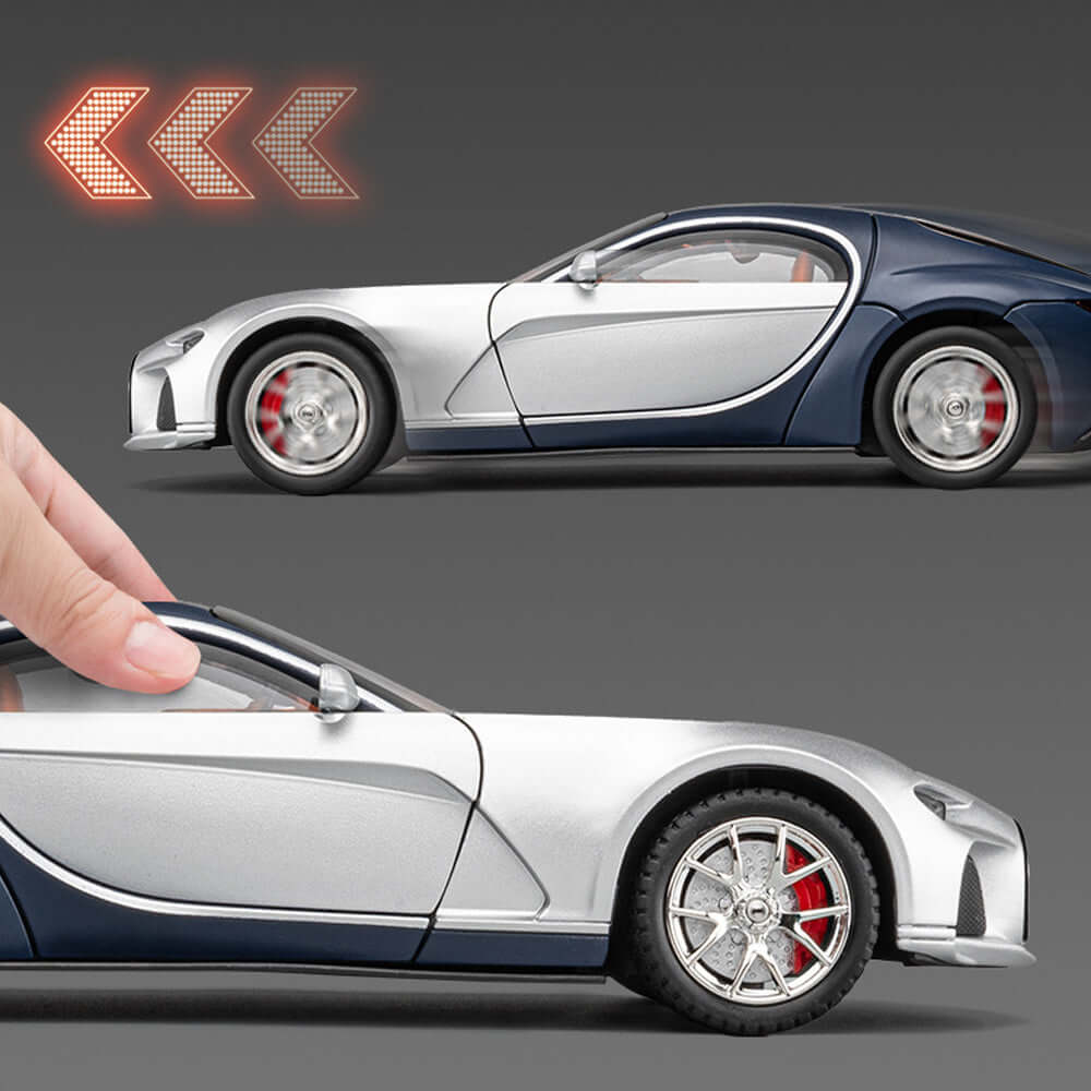 Alloy 1/24 Bugatti Atlantic Model Car – NIKOLATOY