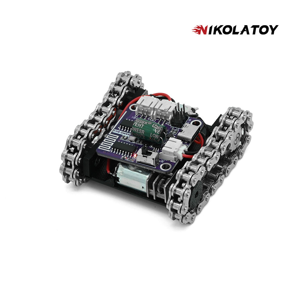 Mini Programmable Metal RC Robot Tank