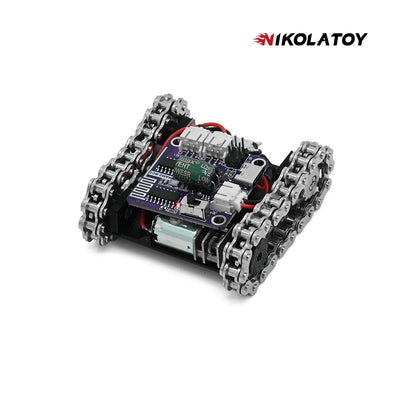 Mini Programmable Metal RC Robot Tank