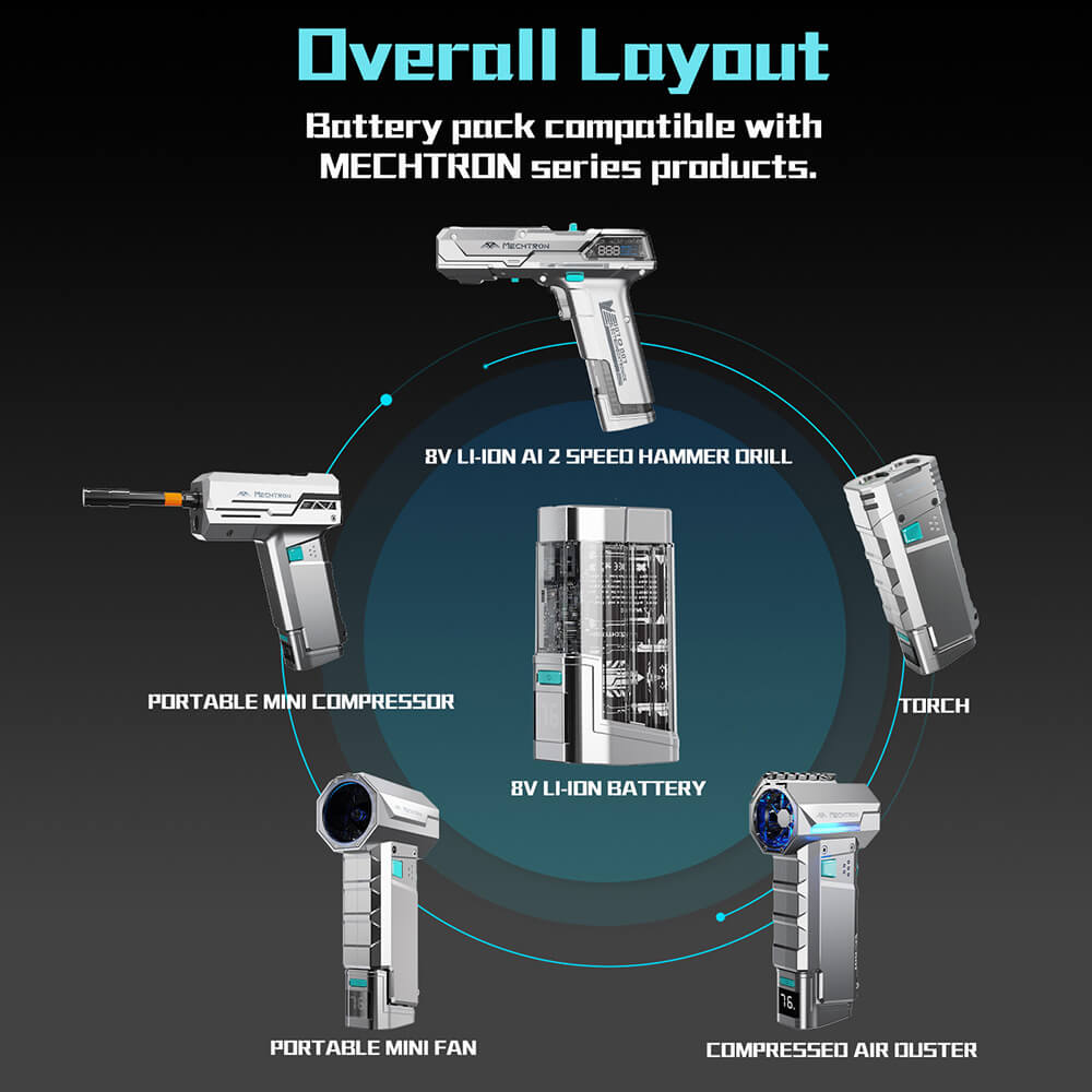 AI Dual Speed Impact Lithium Drill - G1 PRO