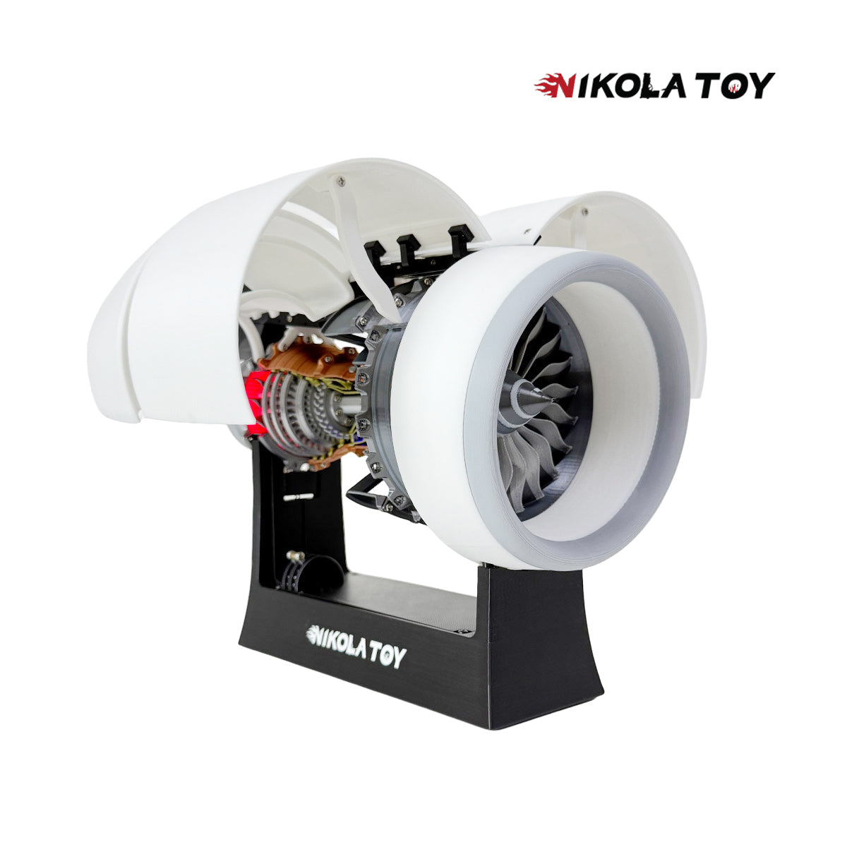 NIKOLATOY™ Small size (35cm/13in) Rolls Royce Trent 900 turbofan engine model