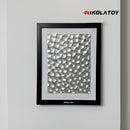 NIKOLATOY®Precision CNC alloy laser light effect art frame