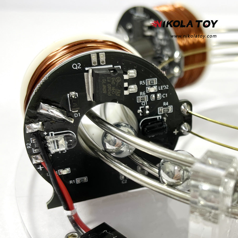 High tech electromagnetic coil accelerator - Nikola Toy