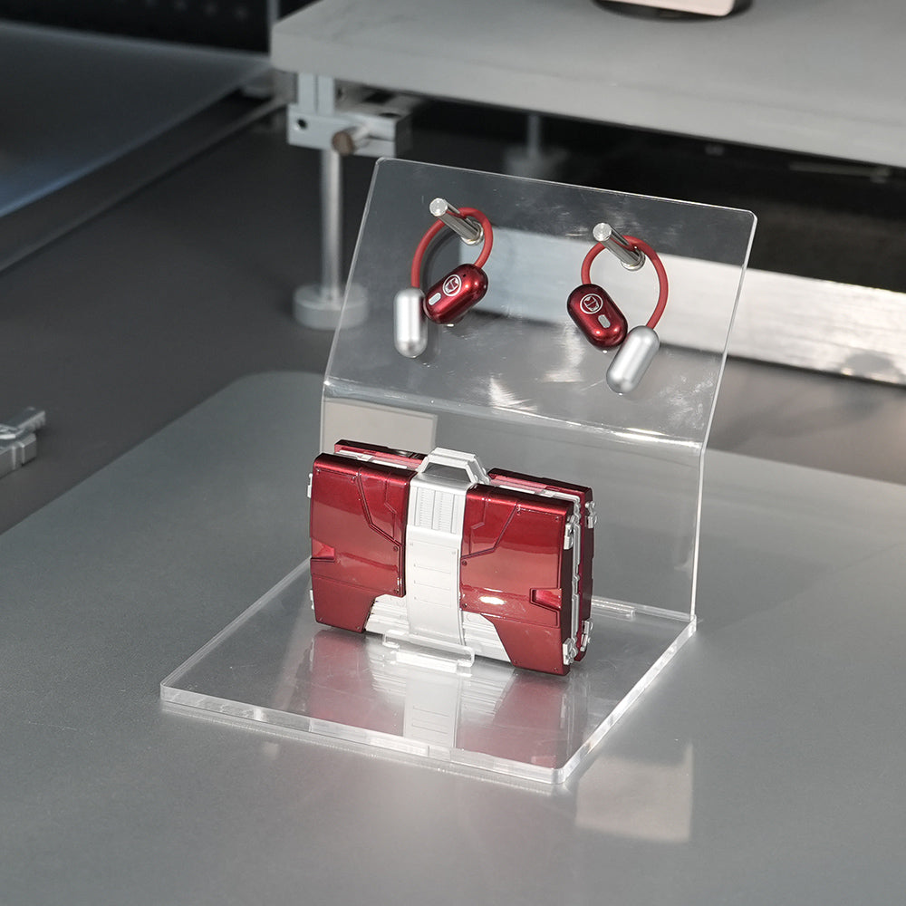 Iron Man 2 Briefcase Suit Open Ear Bluetooth Headphones