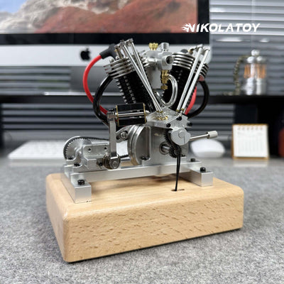 2026 New Miniature Harley Davidson V2 Real Engine Model
