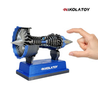 NIKOLATOY™ Miniature Trent 900 turbofan engine model（12cm/4.8in）