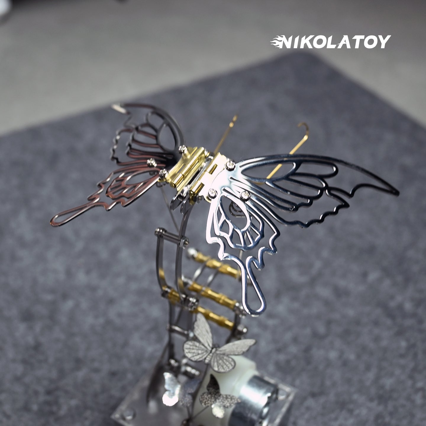 NIKOLATOY®Mechanical Biology - Butterfly (Finished product)