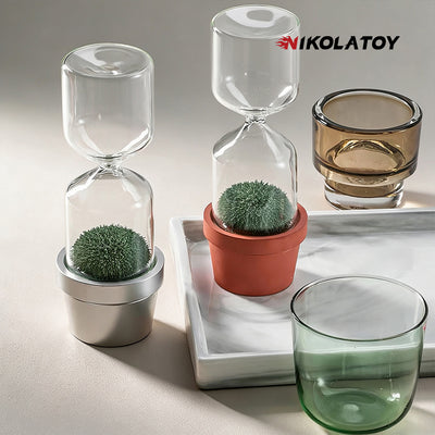 Calming Magnetic Hourglass Planter
