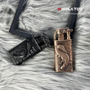 New Crocodile Double Flame Lighter