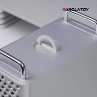 NIKOLATOY™ Modular alloy magnetic suction Macmini protective shell