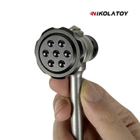 NIKOLATOY™ Broken window ratchet button metal self-defense multifunctional hammer