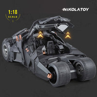 NIKOLATOY™ Authorized 1:18 Alloy Batmobile Model