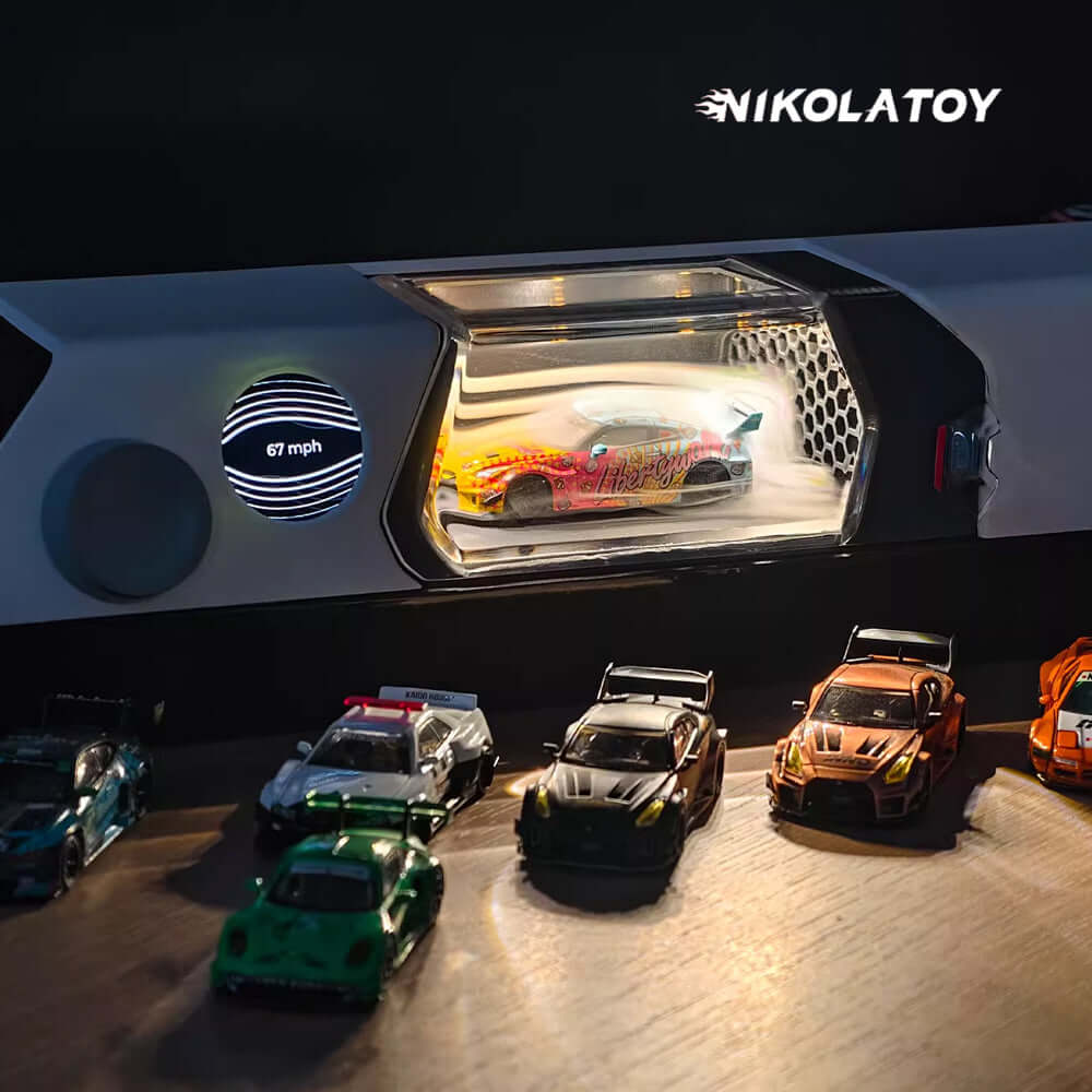 1:64 Windible car model desktop wind tunnel tester