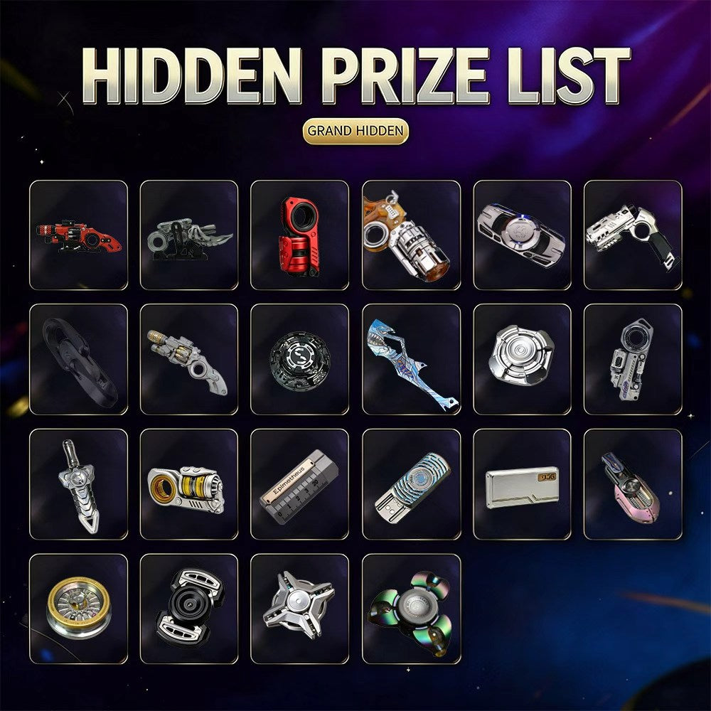 EDC Fidgets Toy Poking Lottery - Contains 5 Fidgets