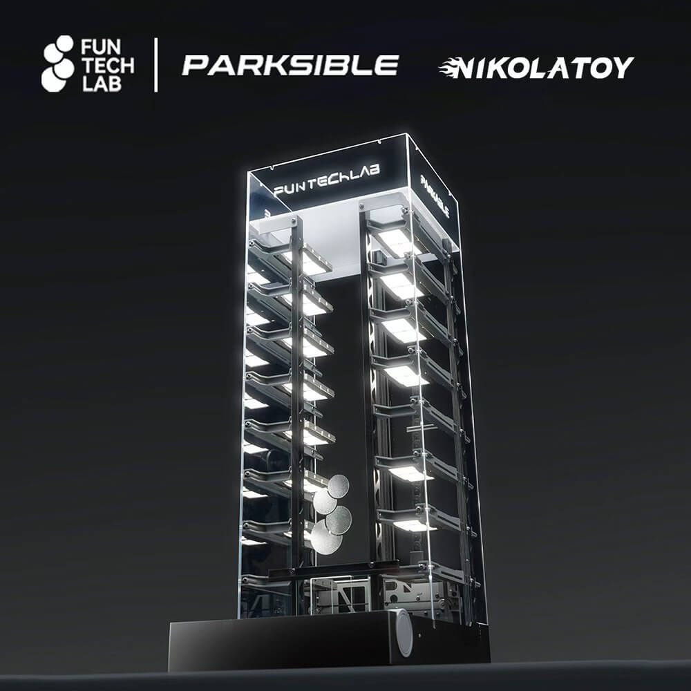 1：64 Mechanical Parking Garage Parksible 64