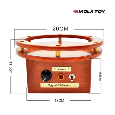 Tesla's Egg Of Columbus-Electromagnetic Eddy Current Experiment