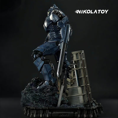 Pacific Rim Gipsy Danger P15 Mechanical Action LED Illuminated Figure Statue
