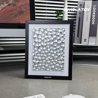 NIKOLATOY®Precision CNC alloy laser light effect art frame