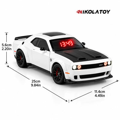 Hellcat Alarm Clock with Engine Sound & Light Mist