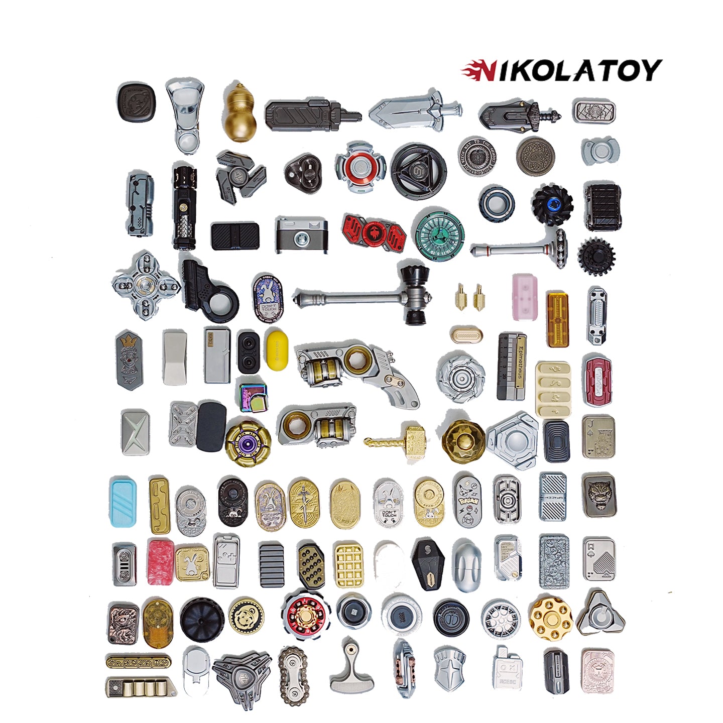 NIKOLATOY®Silver level EDC fidgets toy Mystery Ball
