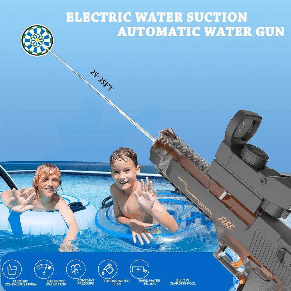 High performance black electric Desert Eagle water gun - Nikola Toy