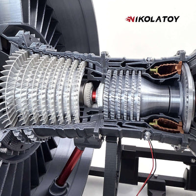 Highly Restored Rolls Royce Trent 900 Turbofan Engine Model (55cm/22in)