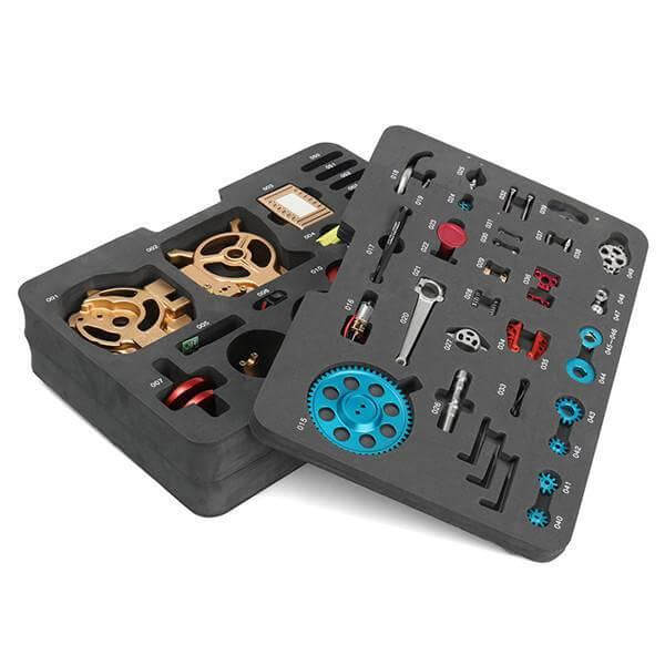 TECHING All-Metal Craftsmen Mini Single-Cylinder High Challenge Assembled Model Kits