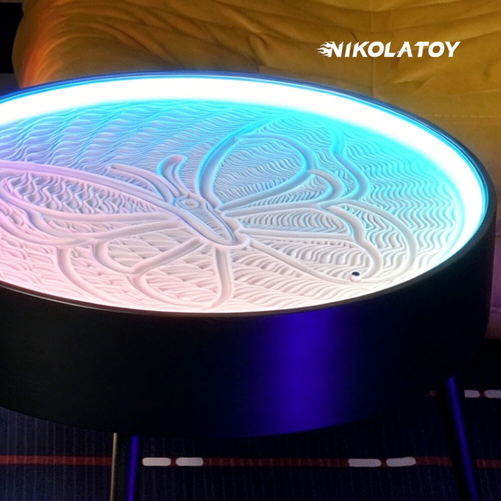 Home Art Sand Painting Coffee Table