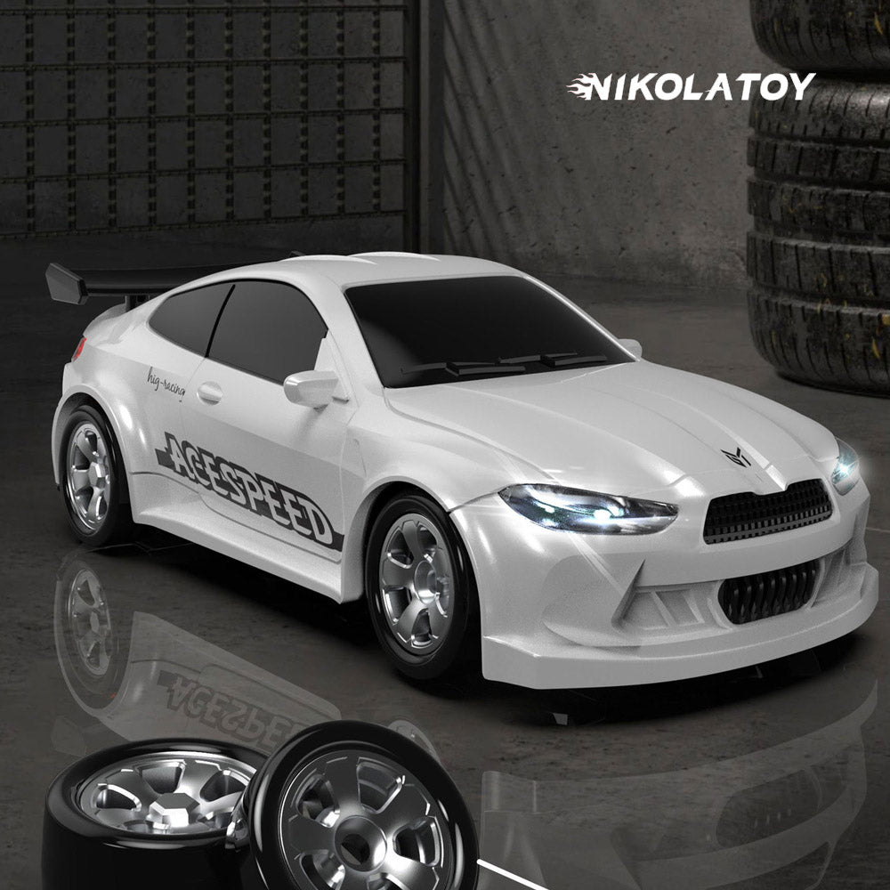 NIKOLATOY™ Miniature 1/64 four-wheel drive remote control stunt drifting car - BMW M4