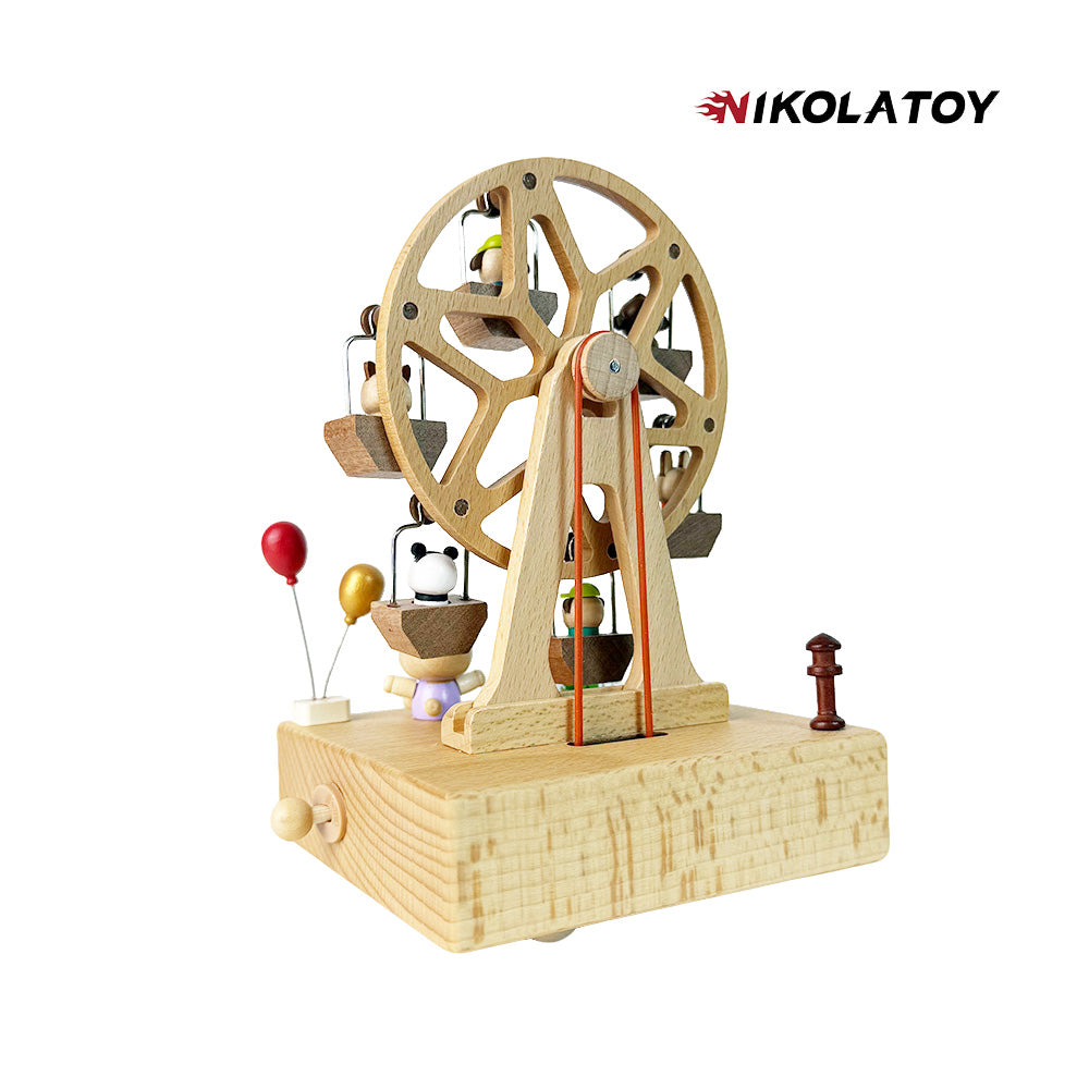 NIKOLATOY™ Wooden Art Music Box - Ferris wheel